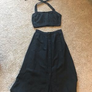 Reformation two piece dress